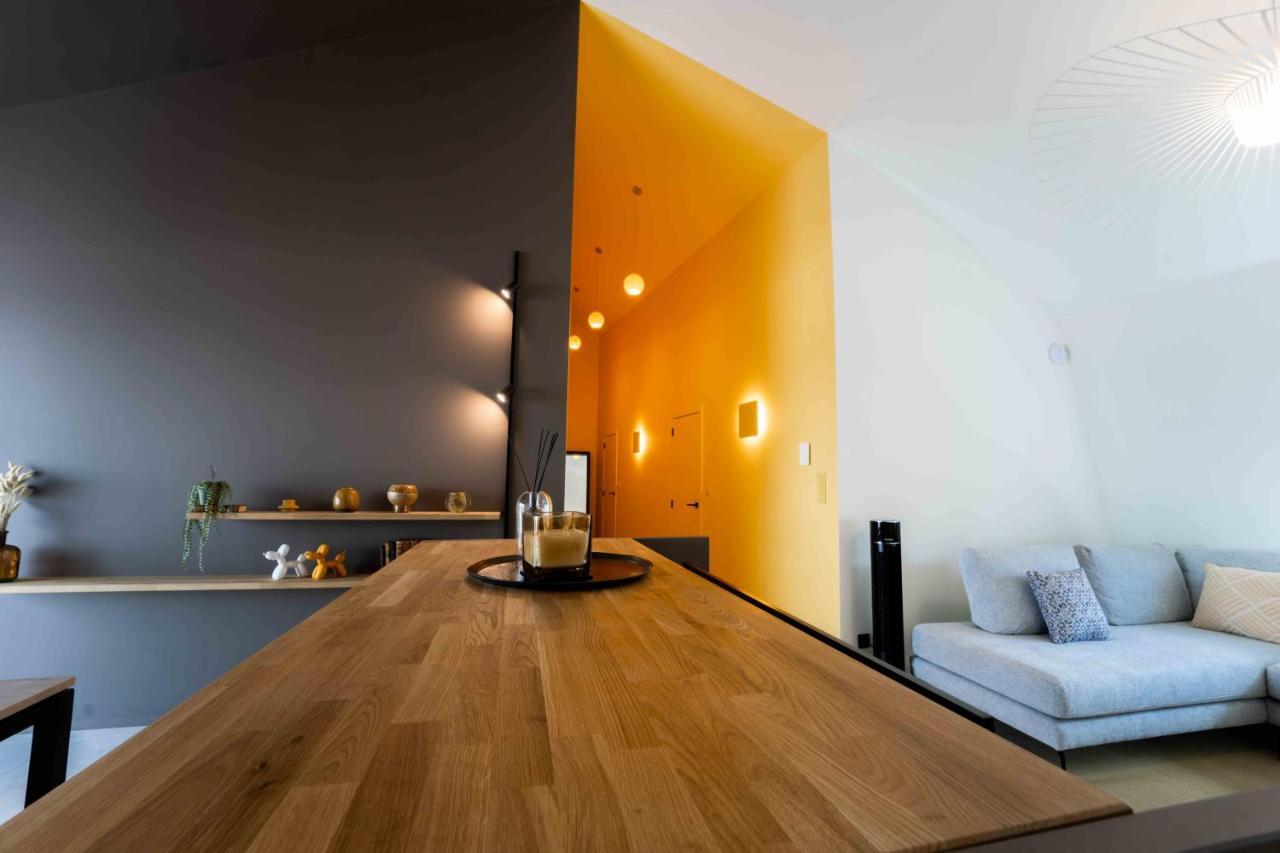 Luxury Penthouse & Terrace - Mons City Center Exterior foto